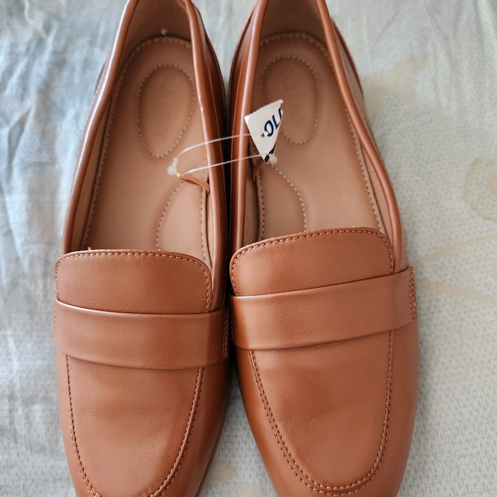 Old Navy Women's Cognac Loafers